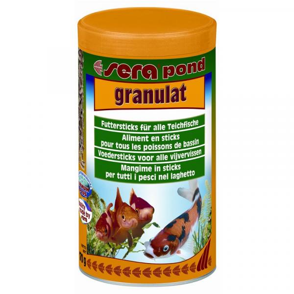 ARDEBO.de sera pond Granulat Nature 1000 ml