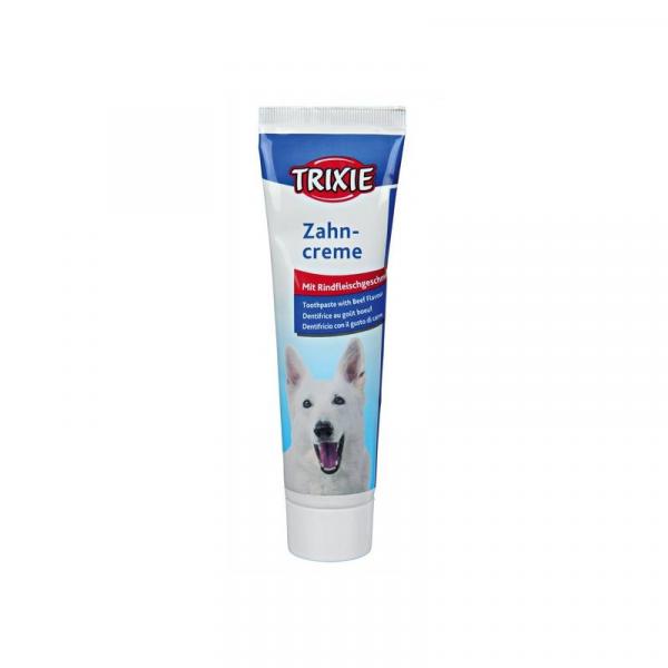 ARDEBO.de Trixie Zahncreme mit Fleischgeschmack, Hund 100 g