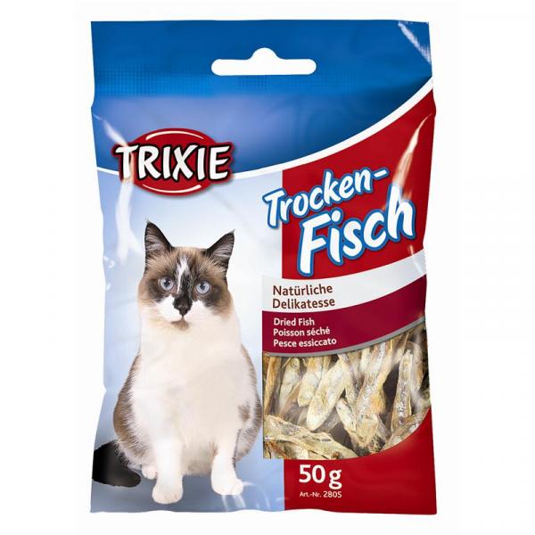 ARDEBO.de Trixie Trockenfisch für Katzen 50 g