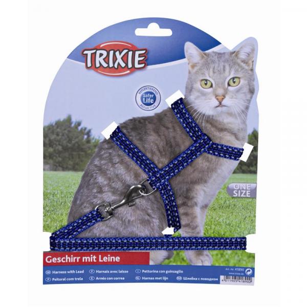 ARDEBO.de Trixie Katzengarnitur, reflektierend, Nylon