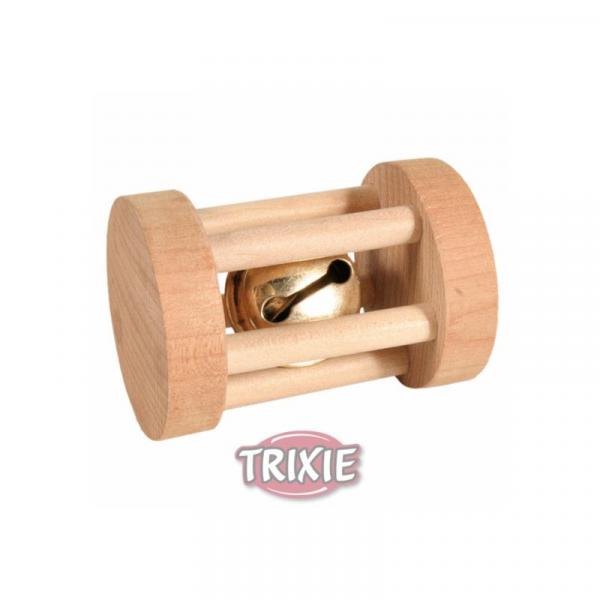 ARDEBO.de Trixie Spielrolle, Kleintiere, Holz  3,5 × 5 cm