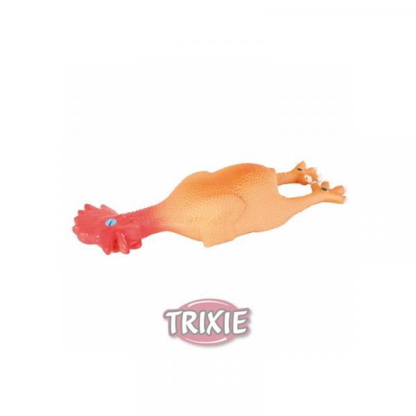 ARDEBO.de Trixie Huhn, Latex 15 cm