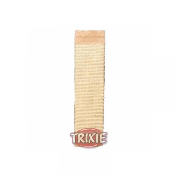 ARDEBO.de Trixie Kratzbrett mit Plüsch 15 × 62 cm, beige