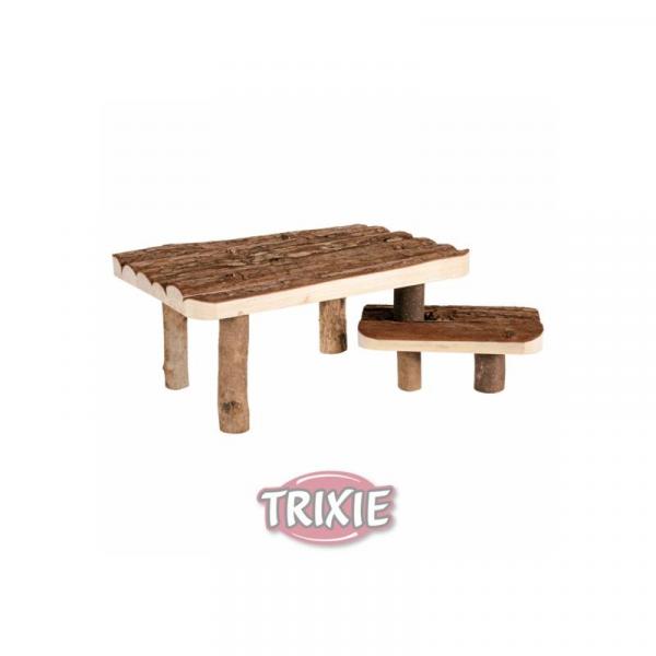 ARDEBO.de Trixie Natural Living Unterstand mit Treppe