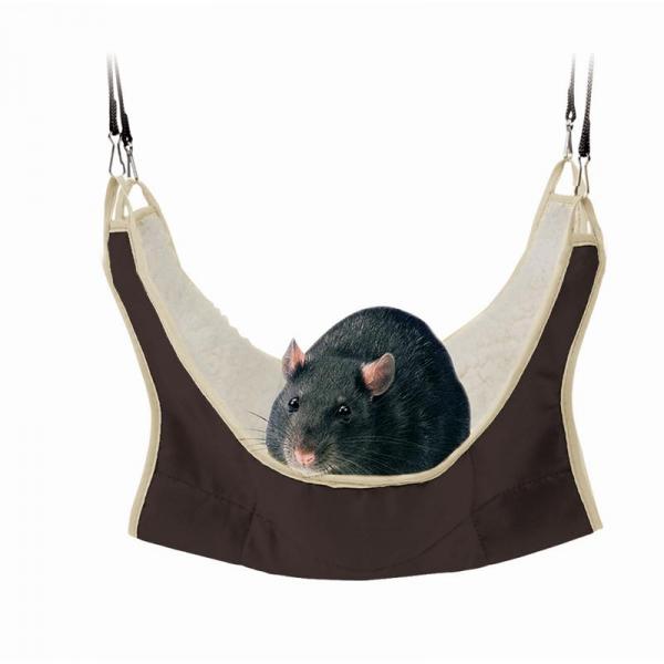 ARDEBO.de Trixie Hängematte für Ratten Kleinnager 30 × 30 cm