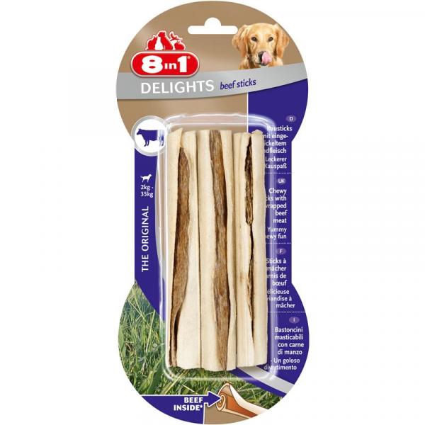 ARDEBO.de 8in1 Delights Kausticks Beef