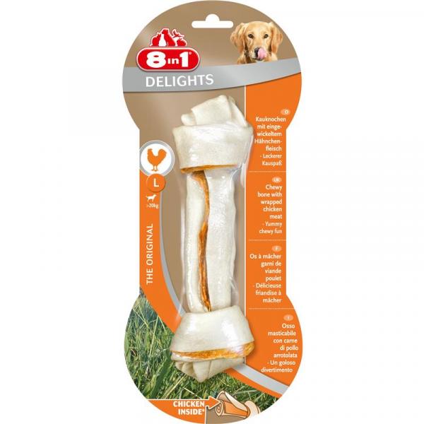 ARDEBO.de 8in1 Delights Kauknochen Chicken L