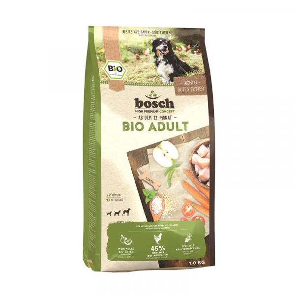 ARDEBO.de Bosch Bio Adult Hühnchen & Apfel 1 kg