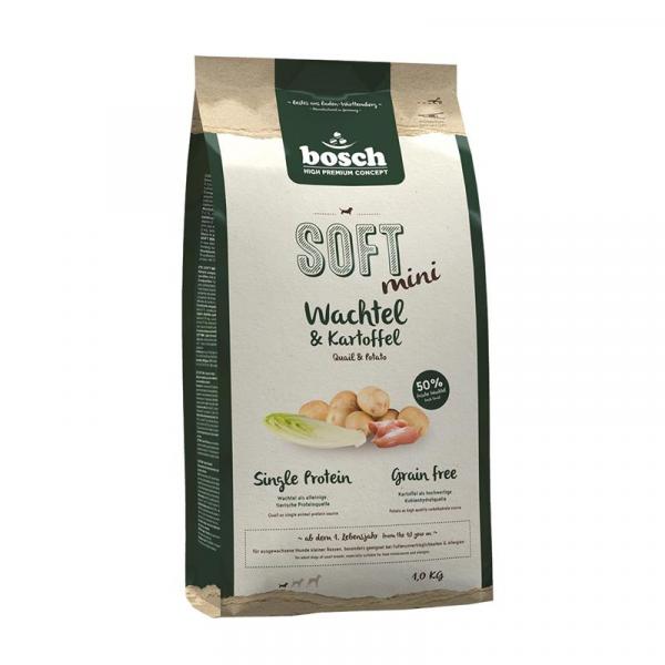 ARDEBO.de Bosch Soft Mini Wachtel & Kartoffel 1 kg