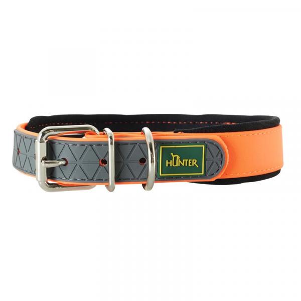 ARDEBO.de Hunter Halsband Convenience 65 neonorange 53 - 61cm/25mm