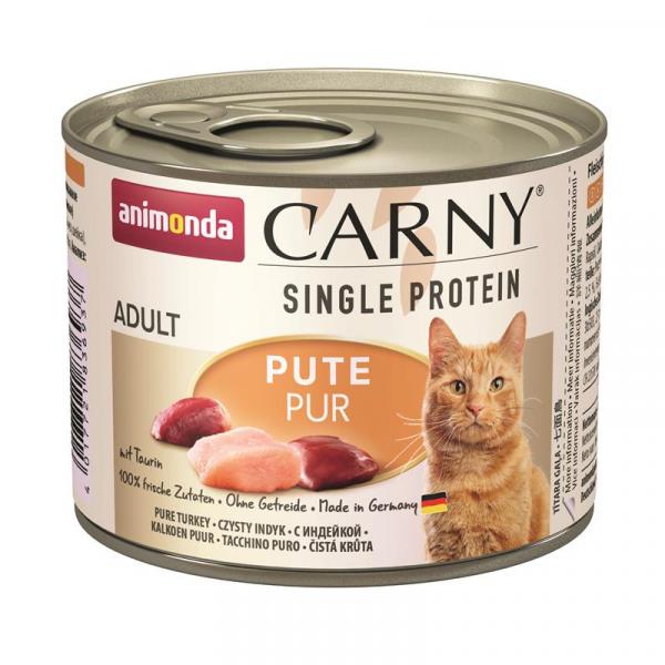 ARDEBO.de Animonda Cat Carny Adult Single Protein Pute pur 200g