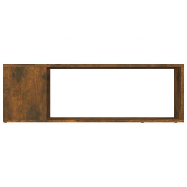 TV-Schrank Räuchereiche 100x24x32 cm Holzwerkstoff