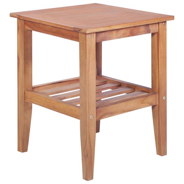 3-tlg. Bistro-Set Teak Massivholz