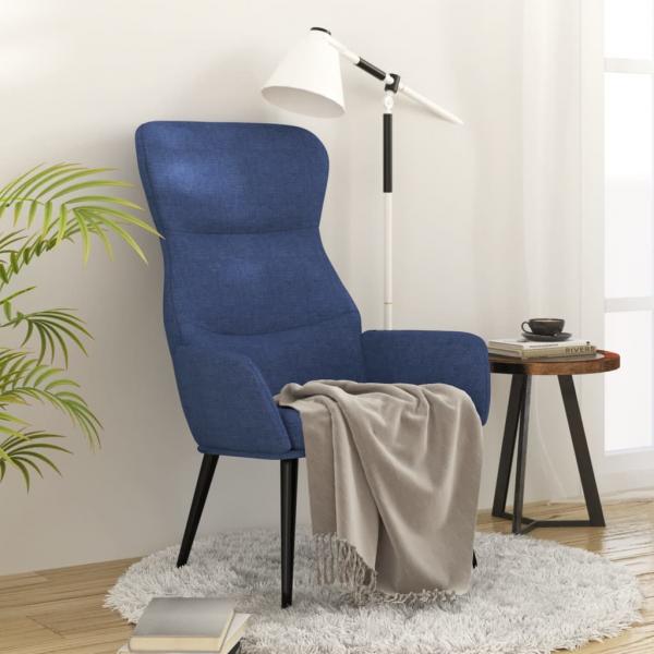 ARDEBO.de - Relaxsessel Blau Stoff