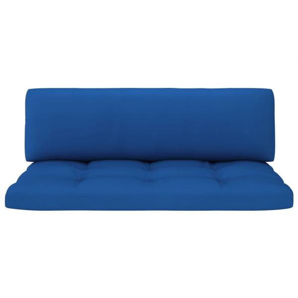 Outdoor-Mittelsofa Paletten Kiefernholz Imprägniert Weiß