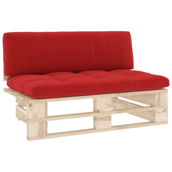 Outdoor-Mittelsofa Paletten Imprägniertes Kiefernholz