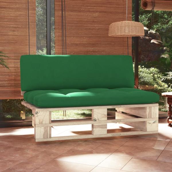 ARDEBO.de - Outdoor-Mittelsofa Paletten Imprägniertes Kiefernholz