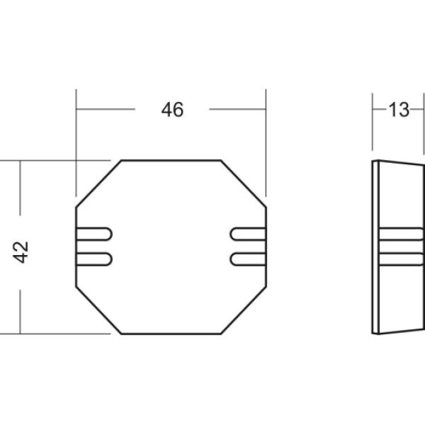 Hugo Müller UP-Dimmer für LED-Lasten 873030 led Paladin