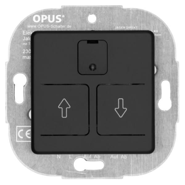 OPUS El.Rollladensch.24-auto,anthr. mit Abdeckung 230V, max. 750VA