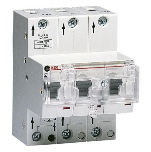 GE / AEG HSA, 32A 3-p., E-Char. AEG inkl. Sammelschienenadapter