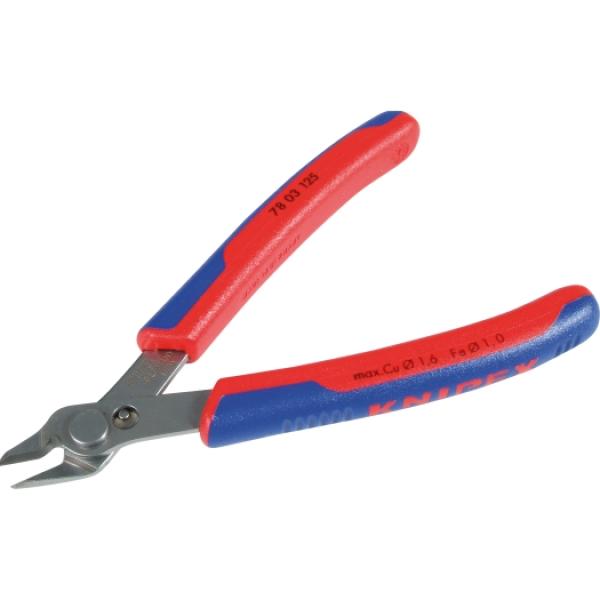 Knipex Elektronik-Seitenschneider Super-Knips, Edelstahlblech