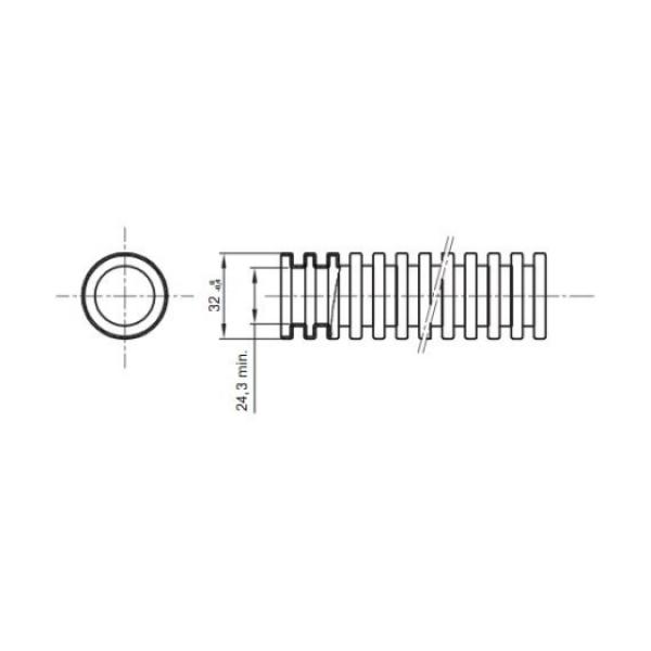 ARDEBO.de - SCHWARZ-BIEG. MITT. ISOLIERROHR FK-X/32