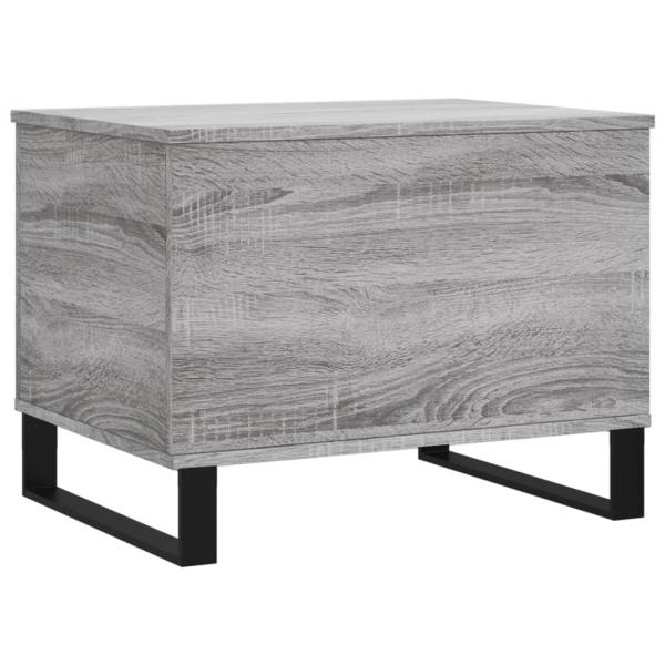 Couchtisch Grau Sonoma 60x44,5x45 cm Holzwerkstoff