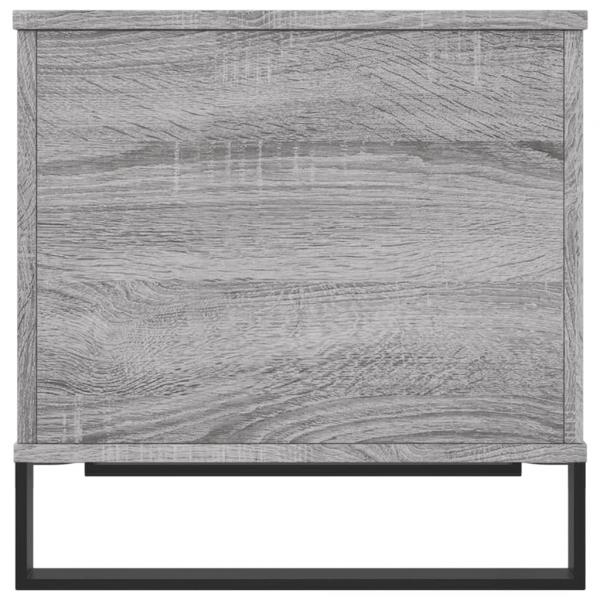 Couchtisch Grau Sonoma 60x44,5x45 cm Holzwerkstoff