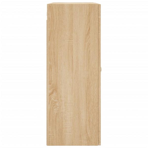 Wandschrank Sonoma-Eiche 69,5x34x90 cm