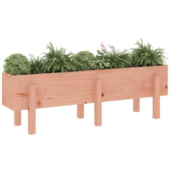 Hochbeet 121x30x38 cm Massivholz Douglasie