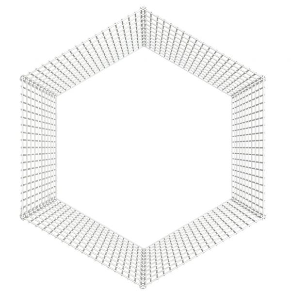 Freilaufgehege 6-teilig 54x100 cm Verzinktes Eisen