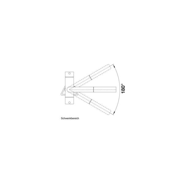 Blanco Fontas-S II Filter Küchenarmatur, Hochdruck, herausziehbare Brause, softweiß (526947)