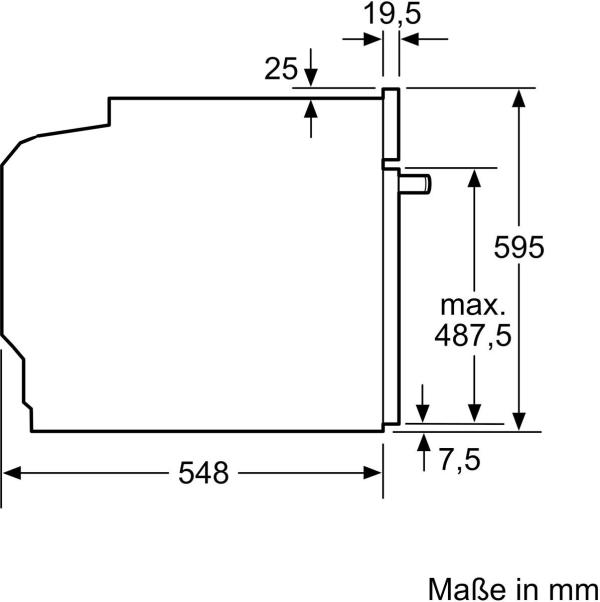 Neff BTX48PB0 N30/N70 A+ Backofen-Set (B2CCJ7AK3 + T18SDH9L0) mit Elektrokochfeld, 60 cm breit, 71 L, Pyrolyse, TouchControl, Edelstahl/Schwarz