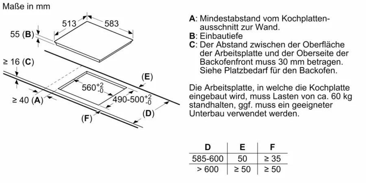 Neff BTX46PIB0 N30/N50 A+ Backofen-Set (B2CCJ7AK3+T46SBE1L0) mit Induktionskochfeld, 60 cm breit, 71 L, Pyrolyse, Touch-Control, Kindersicherung, schwarz