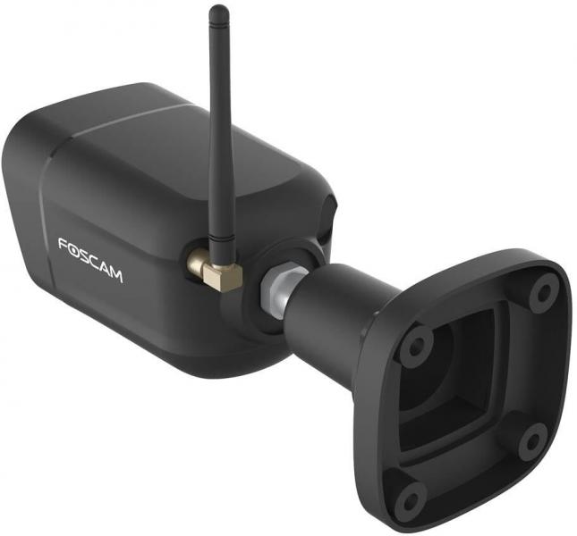 Foscam V8P 4K 8 MP Dual-Band WLAN Überwachungskamera mit integriertem Scheinwerfer und einer Alarmsirene, schwarz (V8P schwarz)