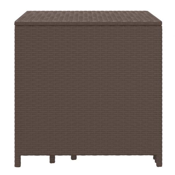 Satztische 3 Stk. Braun Poly Rattan