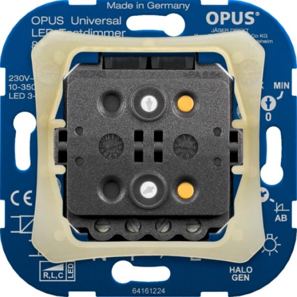 OPUS Universal LED-Tastdimmer LED 3-140 W, 10-350 W/VA