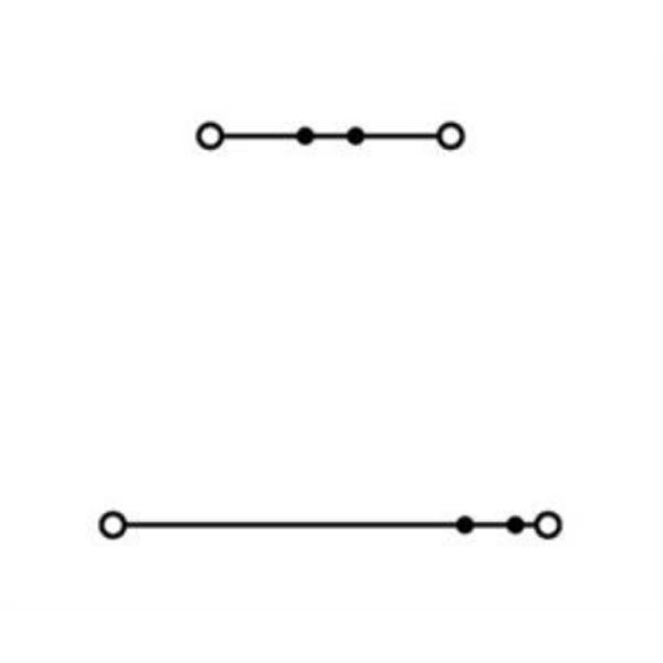 WAGO Kontakttechnik Doppelstockklemme Durchgangs-/Durchgangsklemme L/L 2.5 mm² grau (50 ST)