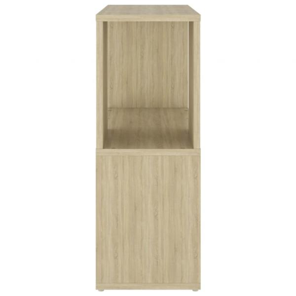 Bücherregal Sonoma-Eiche 60x24x63 cm Holzwerkstoff