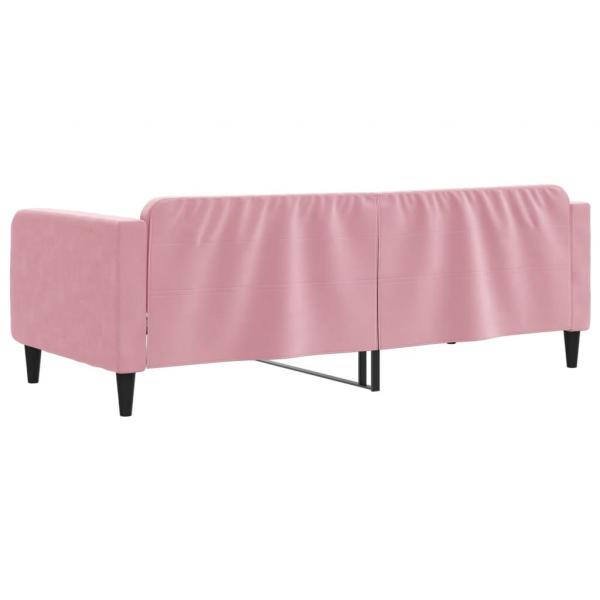 Tagesbett Rosa 90x200 cm Samt