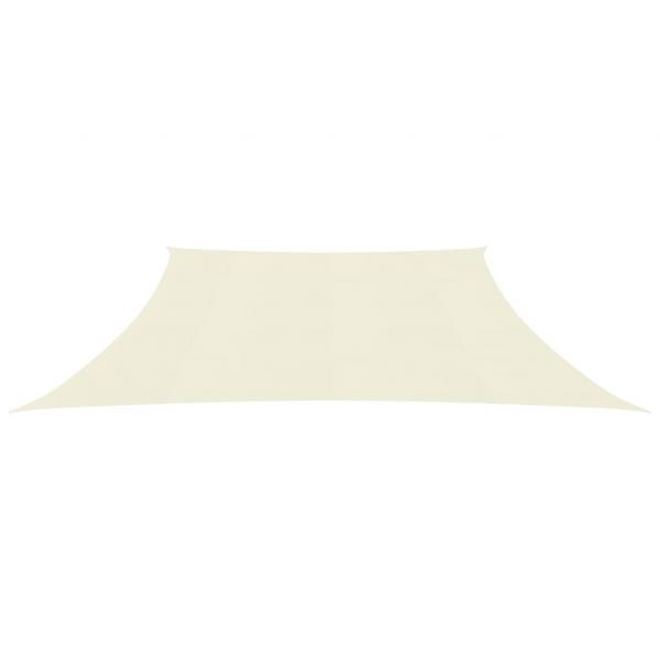 Sonnensegel 160 g/m² Creme 4/5x4 m HDPE