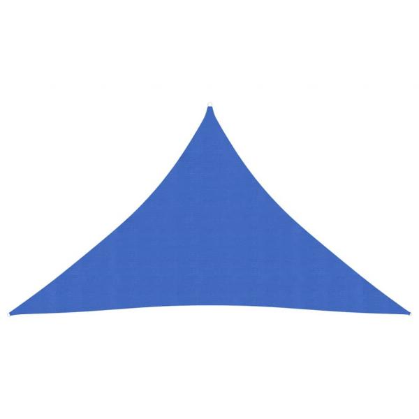 ARDEBO.de - Sonnensegel 160 g/m² Blau 2,5x2,5x3,5 m HDPE