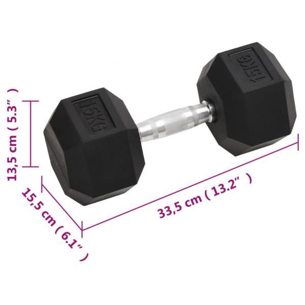 Kurzhanteln 2 Stk. 30 kg Gusseisen