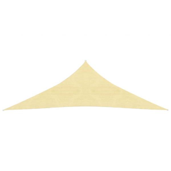 Sonnensegel 160 g/m² Beige 3x3x4,2 m HDPE