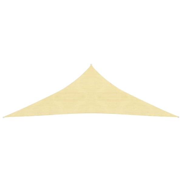 Sonnensegel 160 g/m² Beige 5x5x6 m HDPE