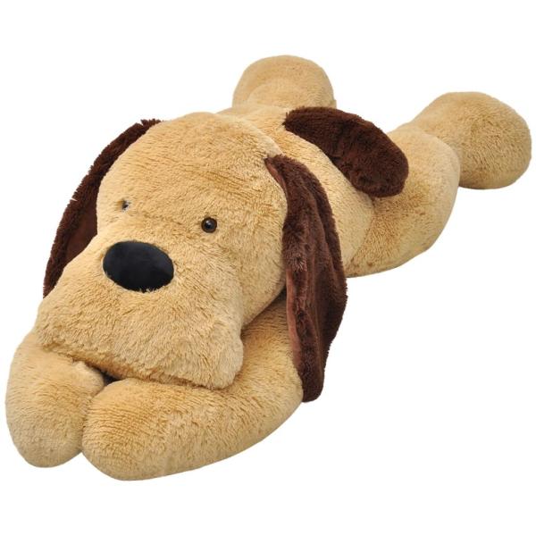 ARDEBO.de - Hund Kuscheltier Plüsch Braun 160 cm