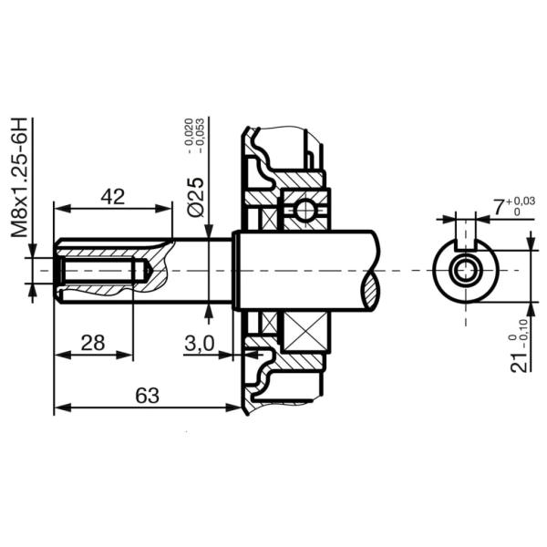 Benzinmotor 15 PS 11 kW Schwarz