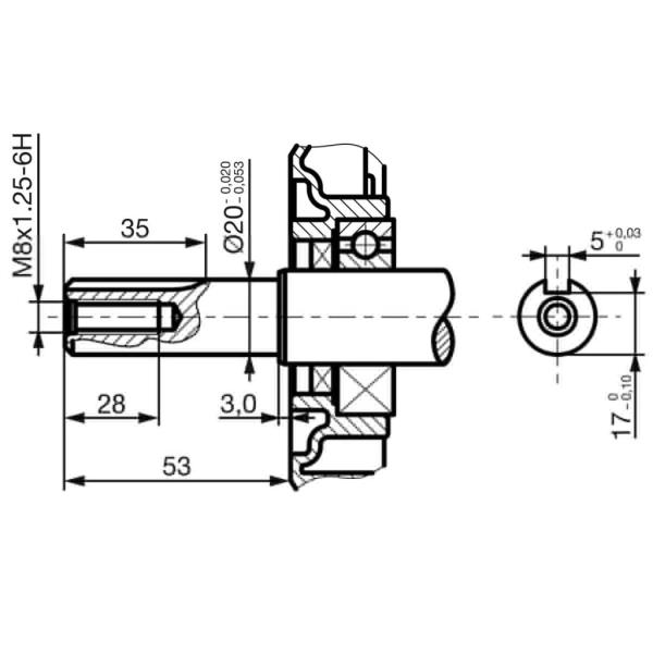 Benzinmotor 6,5 PS 4,8 kW Schwarz