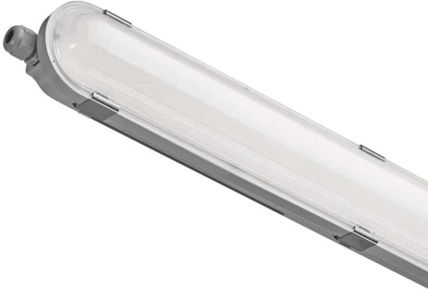 ARDEBO.de EMOS MISTY ZT1531 LED Feuchtraumleuchte, 35W, 5600lm, kaltweiß, IP66, grau (1546138500)