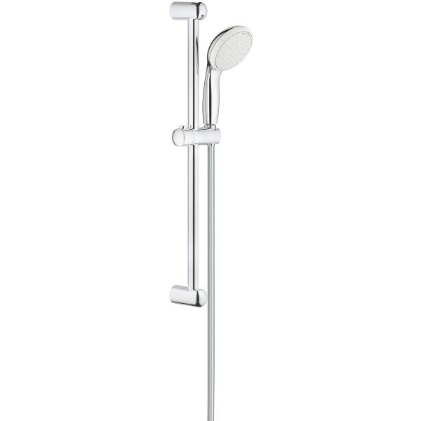 ARDEBO.de GROHE Tempesta 100 Brausestangenset, 2 Strahlarten, EccoJoy, chrom (27598001)